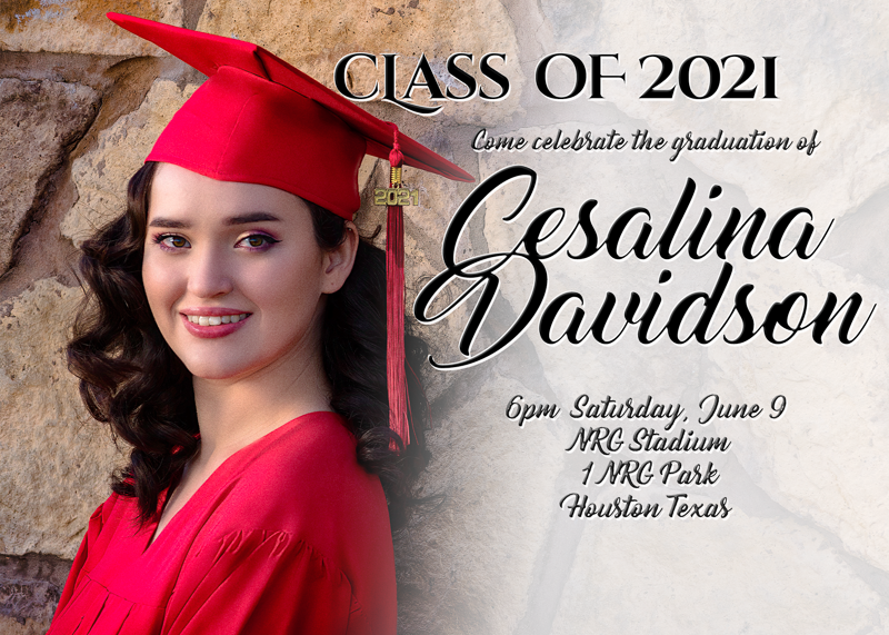 Custom Graduation Invitation