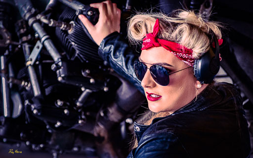 2021-10-17 Fly Girl Pinup Photoshoot