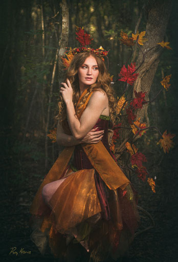 Fall Fairy Photoshoot