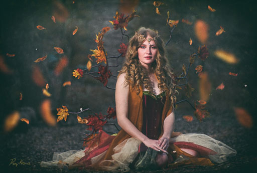 Fall Fairy Photoshoot