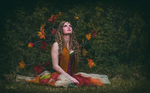 Fall Fairy Photoshoot